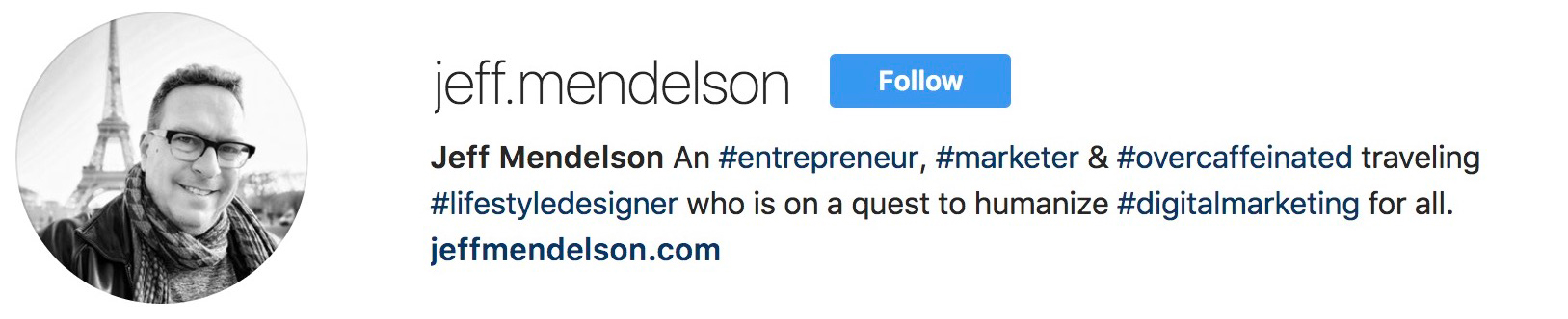Jeff Mendelson on Instagram